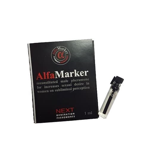 AlfaMarker for Men - Ароматная эссенция с феромонами для мужчин, 1 мл