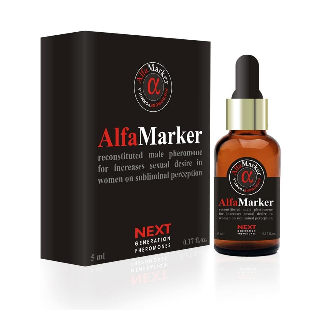 AlfaMarker for Men - Ароматная эссенция с феромонами для мужчин, 5 мл