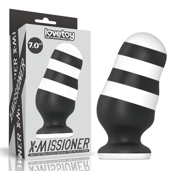 Анальная пробка – X-Missioner Butt Plug 7"