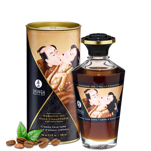 Збудлива масажна олія Aphrodisiac Warming Oil, 100 мл (кава)