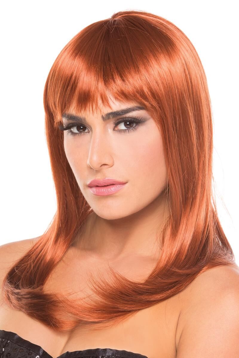 Be Wicked Wigs Hollywood Wig Auburn - перука (руда)