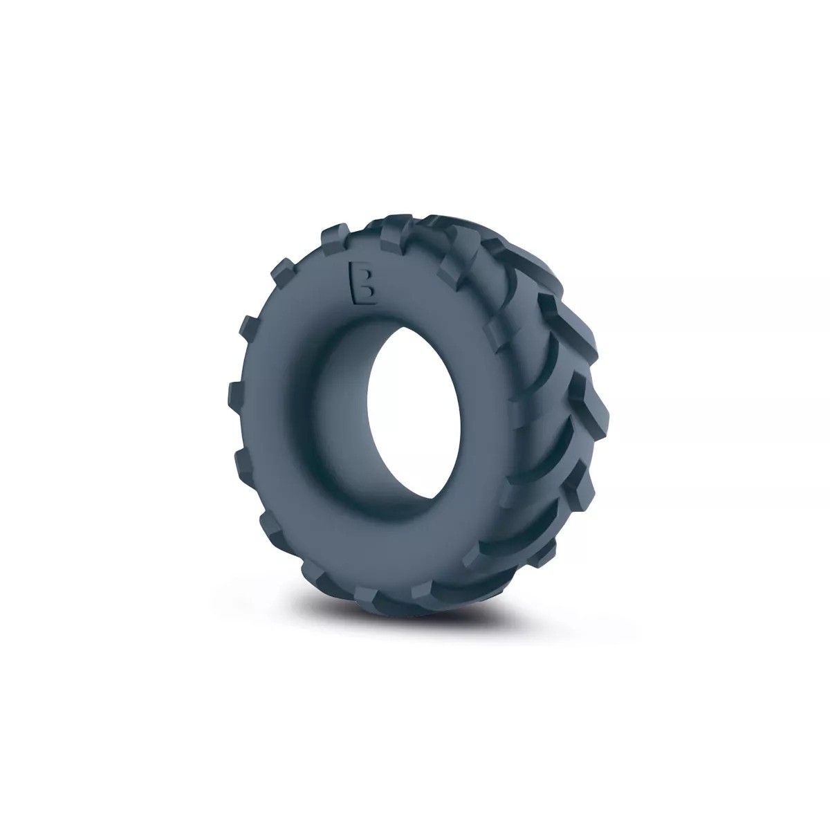 Boners Tire Cock Ring - Эрекционное кольцо, 5,5 см (серый)