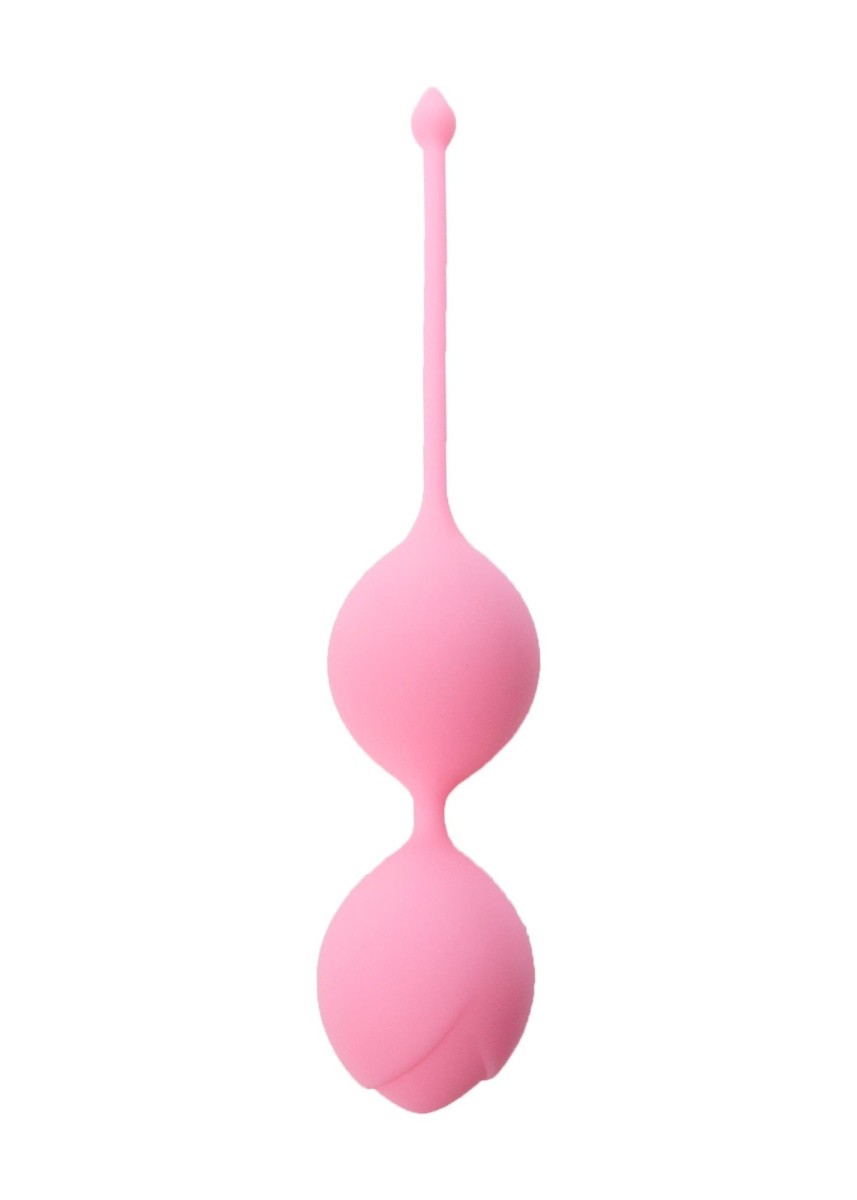 Boss Silicone Kegel Balls Pink - Вагинальные шарики, 16,5х2,9 см (розовый)