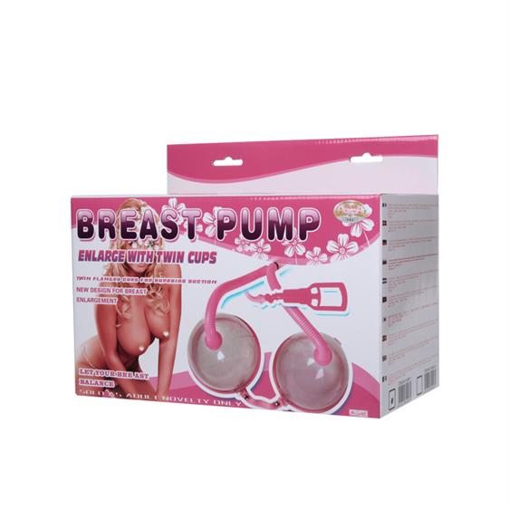 Вакуумна помпа для грудей - Breast Pump Enlarge With Twin Cups