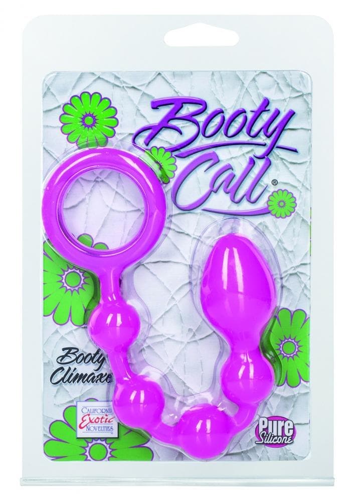 CalExotics Booty Call Booty Climaxer - анальная цепочка, 16х3,2 см (розовый)