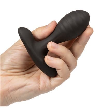 CalExotics Eclipse Ultra-Soft Probe - м'яка анальна пробка з вібрацією, 8.25х3.25 см