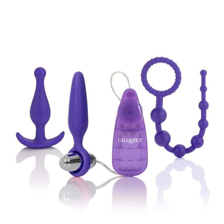 CalExotics Hers Anal Kit набір анальних стимуляторів для жінок, 3 шт (фіолетовий)