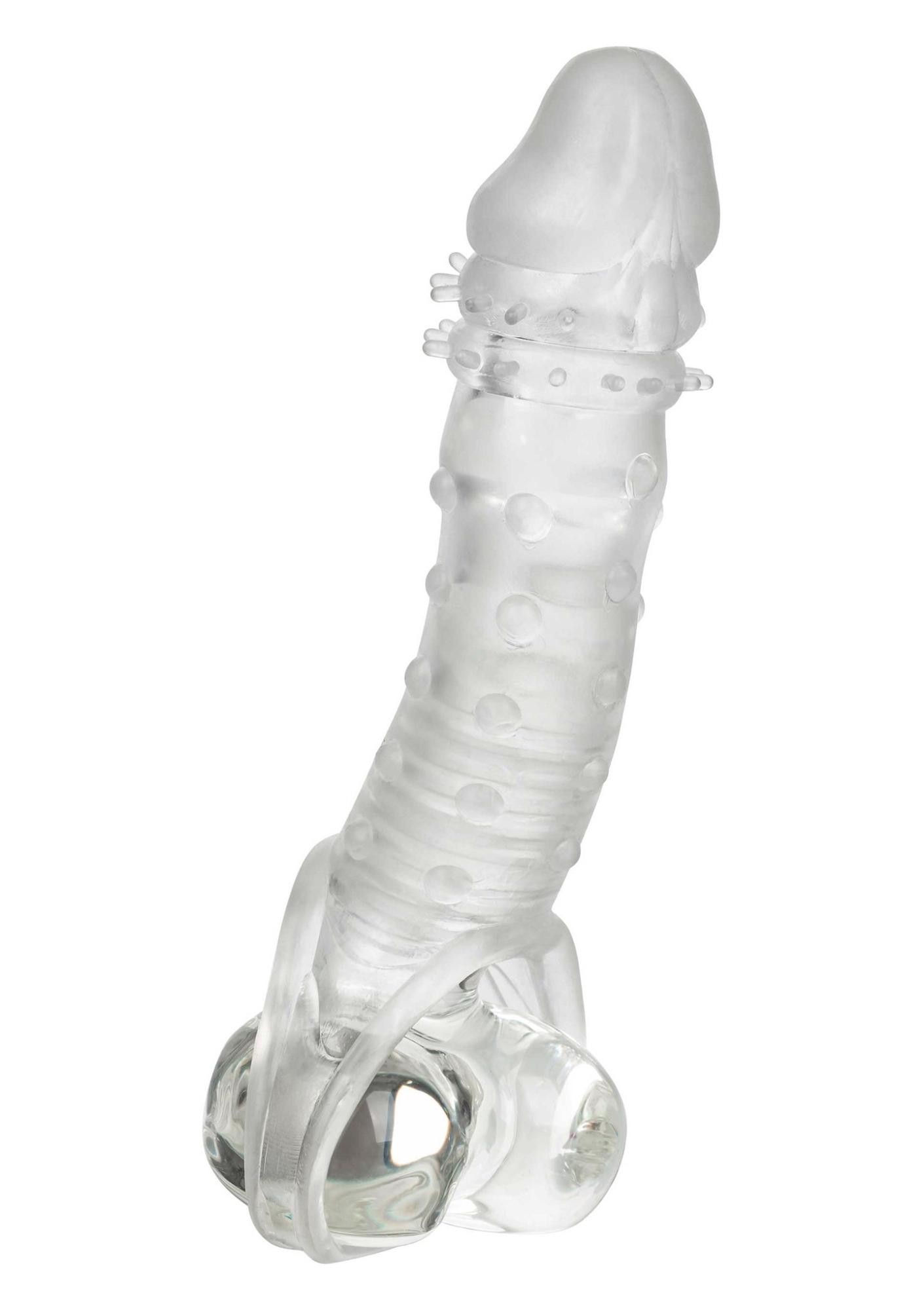 California Exotic Novelties Transparent Ultimate Extender - Насадка 16х4.5 см (прозрачная)