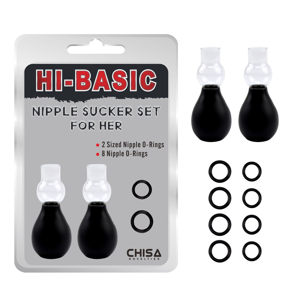 Chisa - Hi-Basic Nipple Sucker Set for Her - Стимулятори на соски