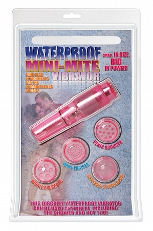 Клиторальный стимулятор - Waterproof Mini Mite Pink