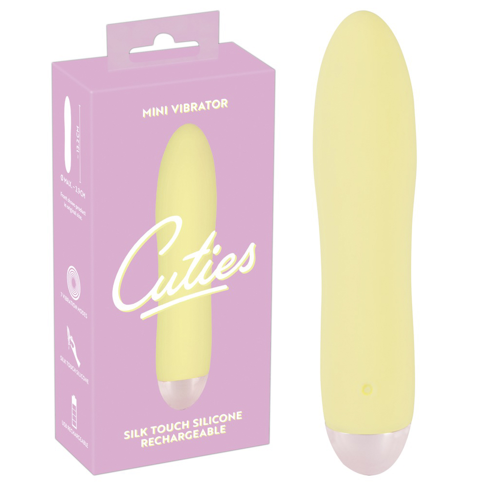 Вібратор - Cuties Mini Vibrator Yellow