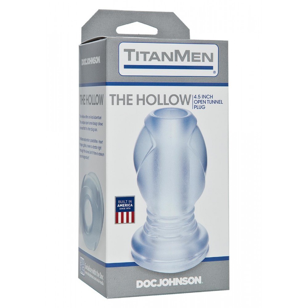 Doc Johnson TitanMen The Hollow - анальний тунель, 10.1х5 см