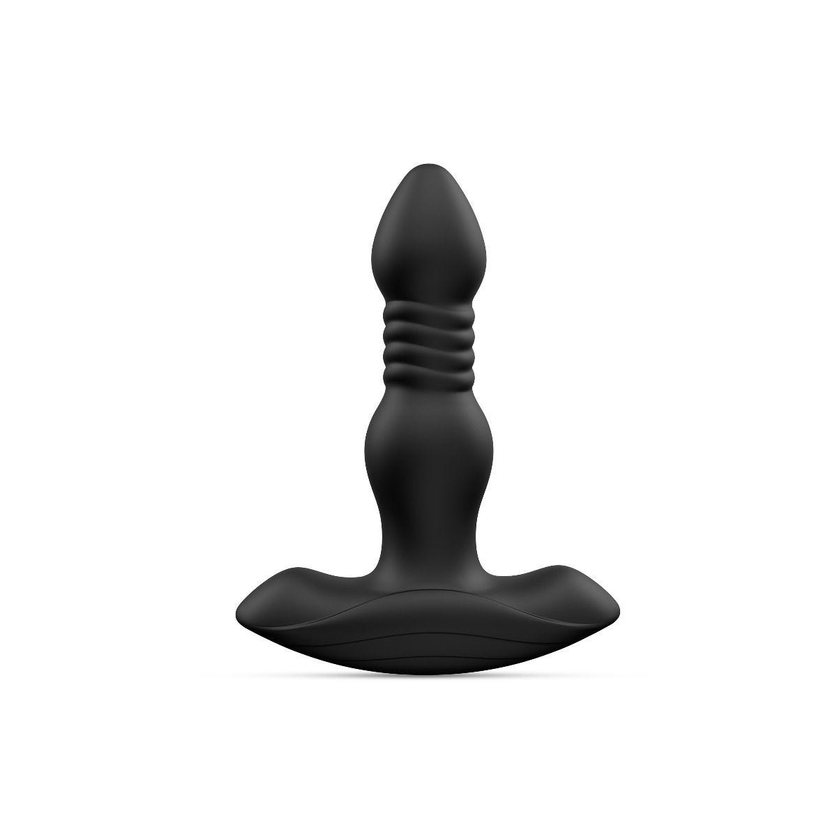 Dorcel Deep Stormer анальная пробка с вибрацией и пульсацией, 15х3.7 см (чёрный)