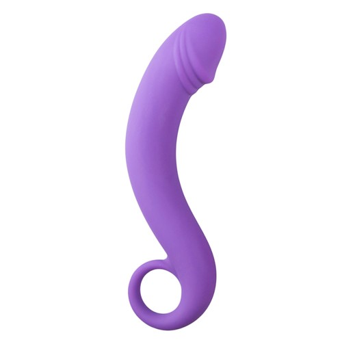 EasyToys Curved Dong - Фалоімітатор, 17.5 см (фіолетовий)