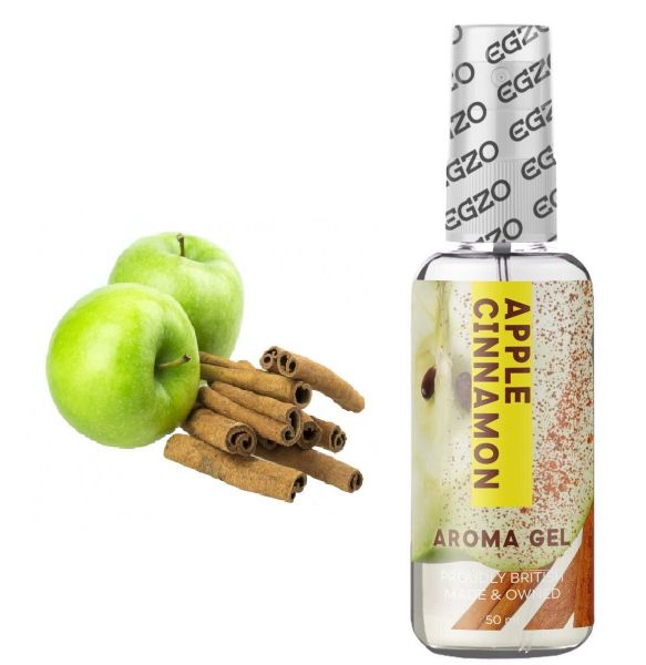 EGZO Aroma Gel Apple Cinnamon - Оральний гель-лубрикант, 50 мл