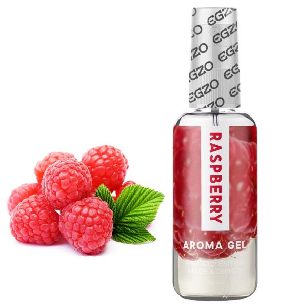 EGZO Aroma Gel Raspberry - Оральний гель-лубрикант, 50 мл