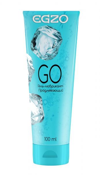 EGZO GO - Продлевающий гель-лубрикант с охлаждающим эффектом, 100ml