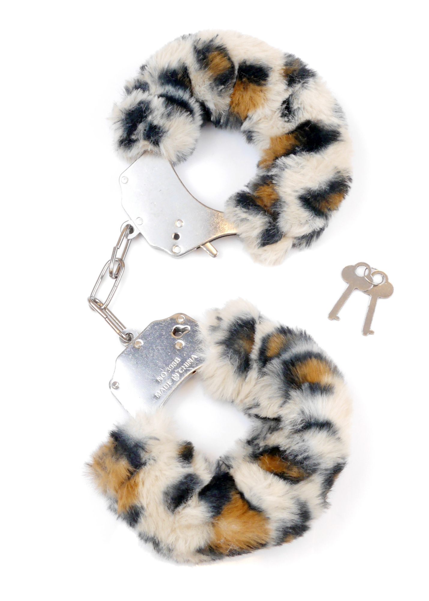 Fetish Boss Series Furry Cuffs Leopard - Наручники