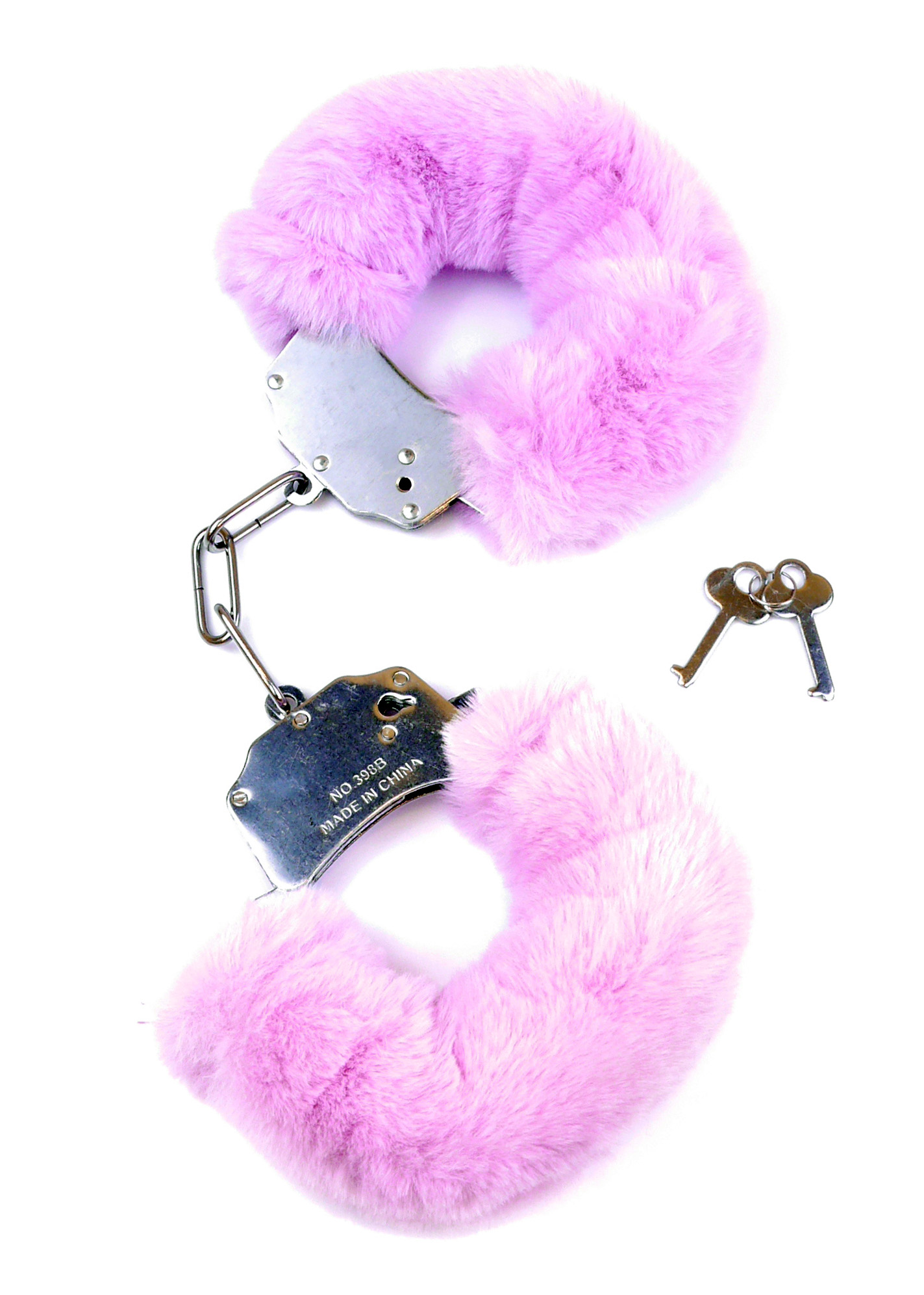 Fetish Boss Series Furry Cuffs - Наручники (фіолетові)