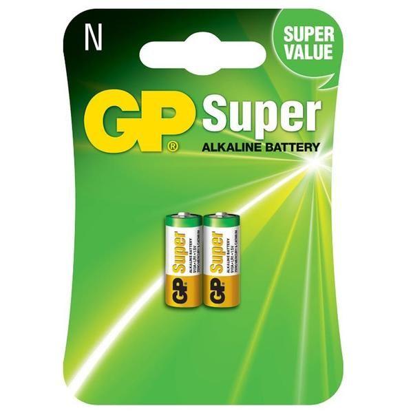 GP Super alkaline - Щелочная батарейки LR1 (N, 1.5V), 2 штуки