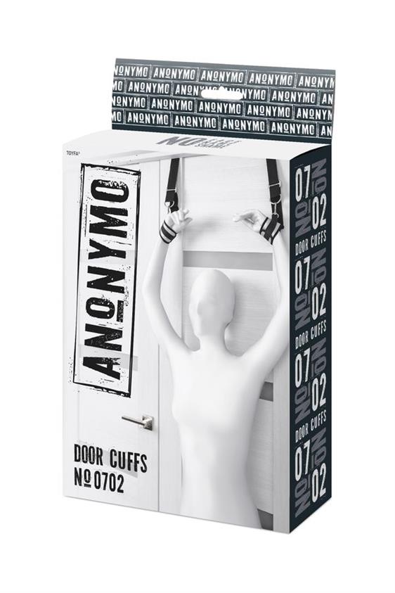 Фіксатори для рук - Anonymo hand clamps, polyester, silver, 23 cm