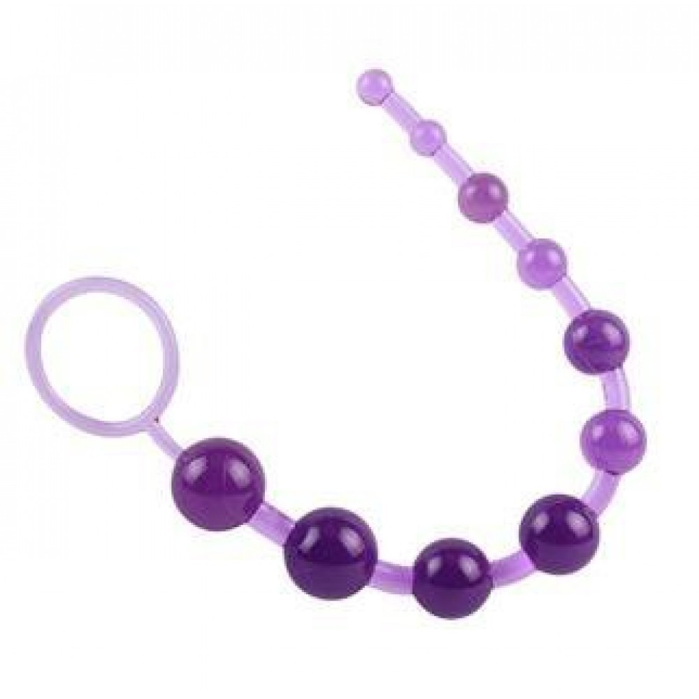 Hi-Basic Sassy Anal Beads Purple - Анальная цепочка, 26,3х2.4 см (фиолетовый)