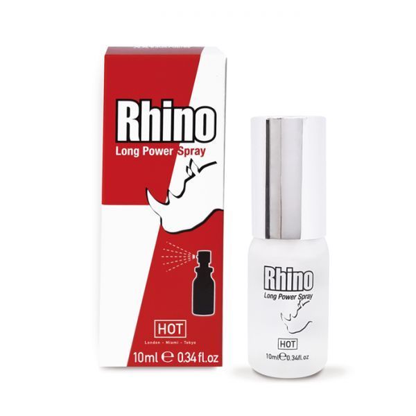 Hot Rhino Long Power Spray - Пролонгирующий спрей, 10 мл