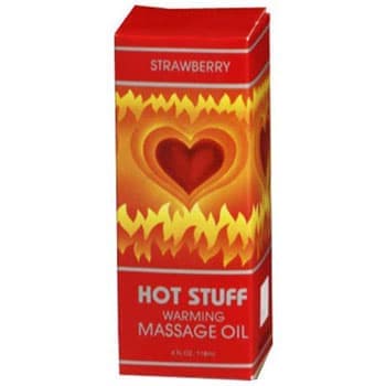 Hot Stuff Strawberry Massage Oil, 118 мл