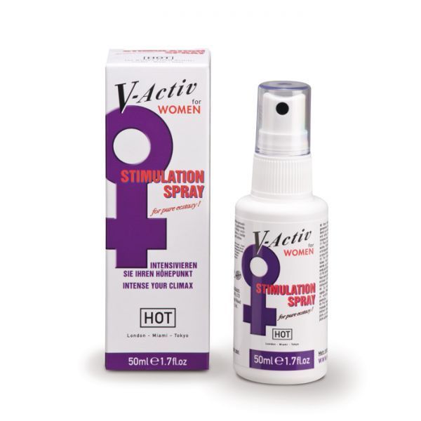 Hot V-Activ - Стимулирующий спрей для женщин, 50 мл.