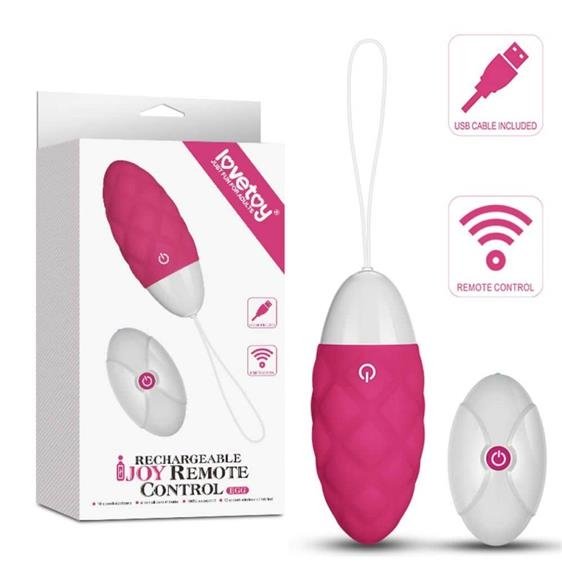 Віброяйце - IJOY Rechargeable Remote Control Egg Pink