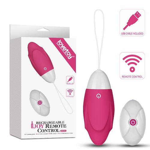 Виброяйцо - IJOY Rechargeable Remote Control Egg Pink