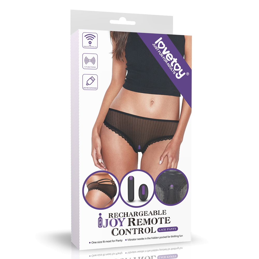 Вібротрусики - IJOY Rechargeable Remote Control Lace Panty