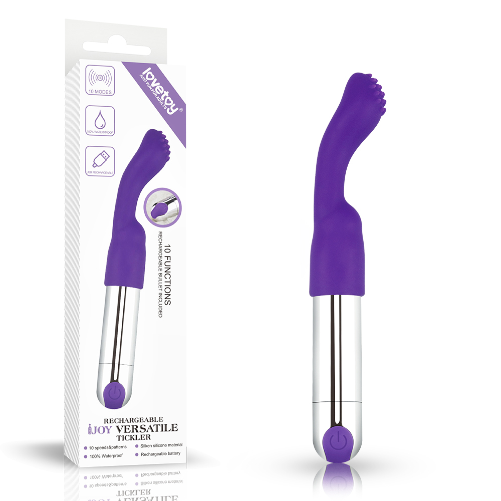 Клиторальный стимулятор - IJOY Rechargeable Versatile Tickler Purple