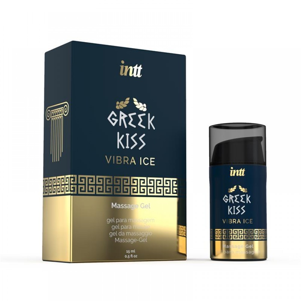 Intt Greek Kiss - Стимулирующий гель для анилингуса, римминга и анального секса, 15 мл