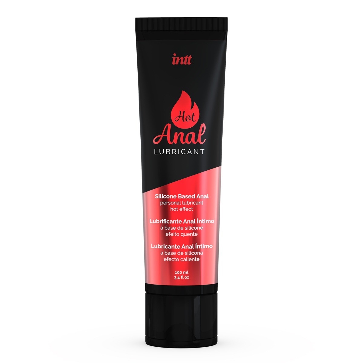 Intt Hot Anal Lubricant - Анальная смазка на гибридной основе, 100 мл