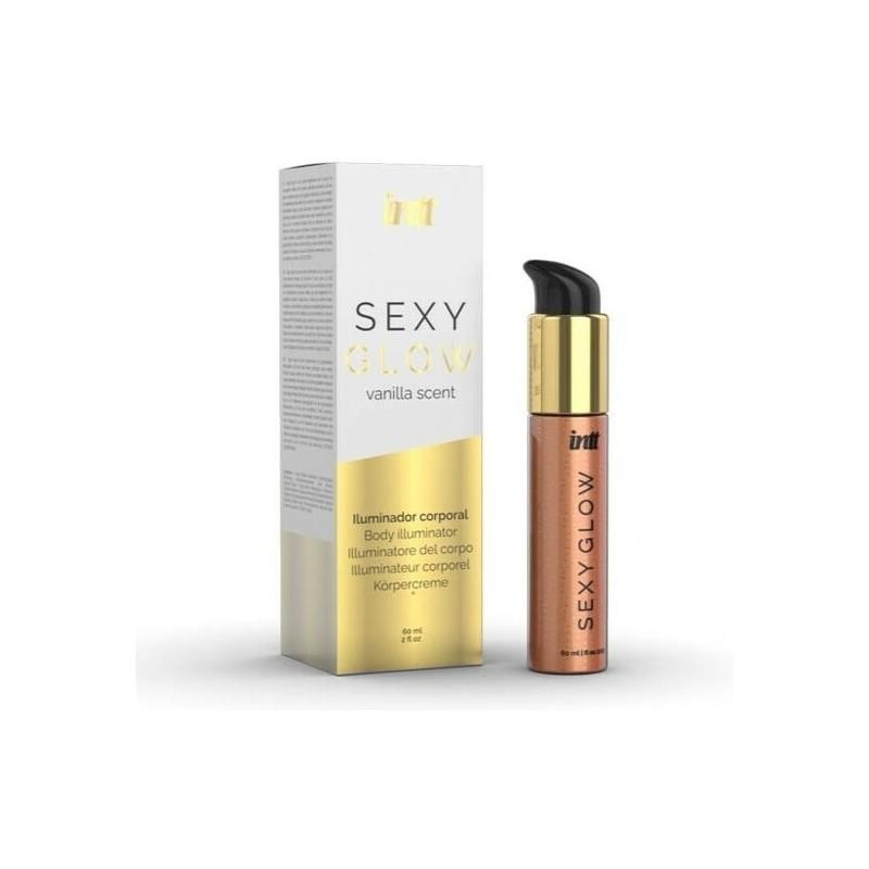 Intt Sexy Glow - Крем-шиммер для тела с ароматом ванили и маслом ши, 60 мл