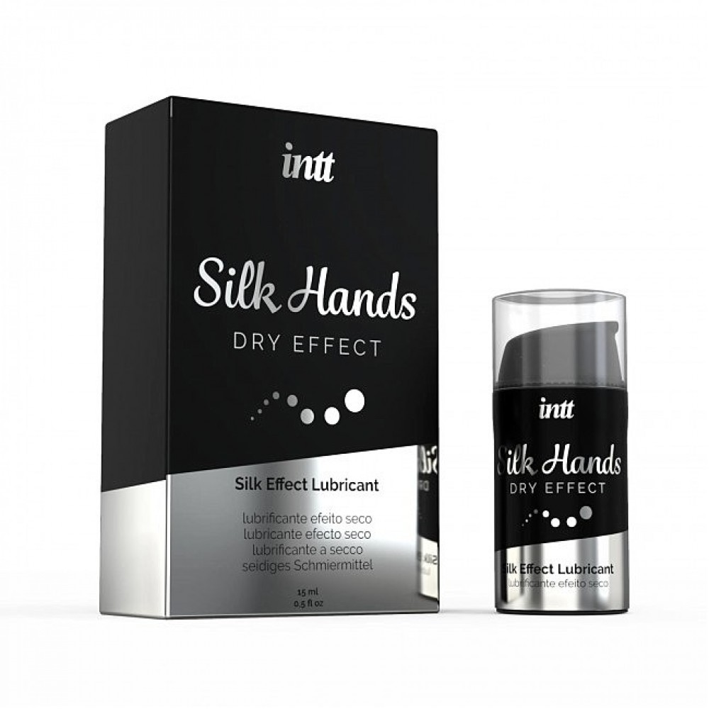 Intt Silk Hands интимный гель на силиконовой основе, 15 мл