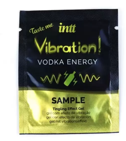 Intt Vibration Vodka - жидкий вибратор со вкусом водки, 2 мл