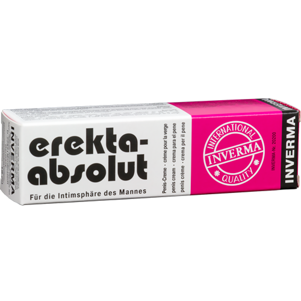 Inverma Erekta-Absolut - возбуждающий и освежающий крем для мужчин, 18 мл