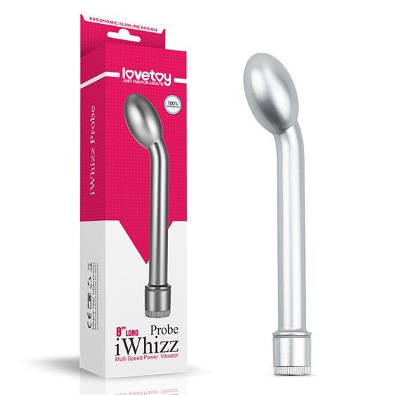 Стимулятор G-точки - iWhizz Probe G Spot 8" Silver