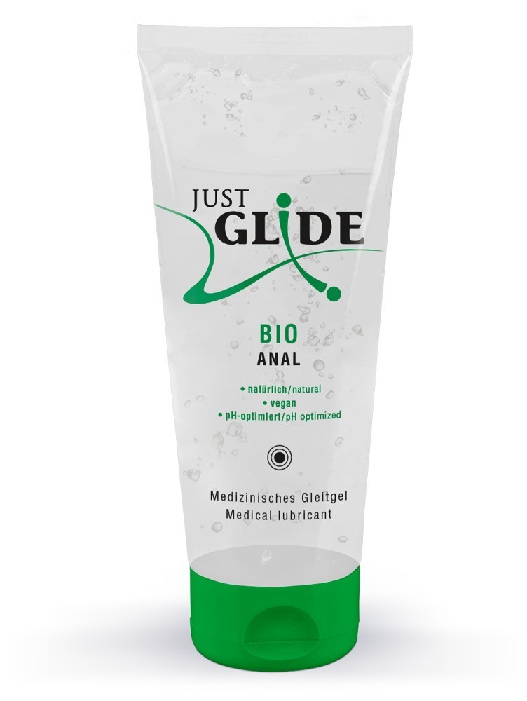 Just Glide Bio Anal - Анальный лубрикант на водной основе, 200 мл