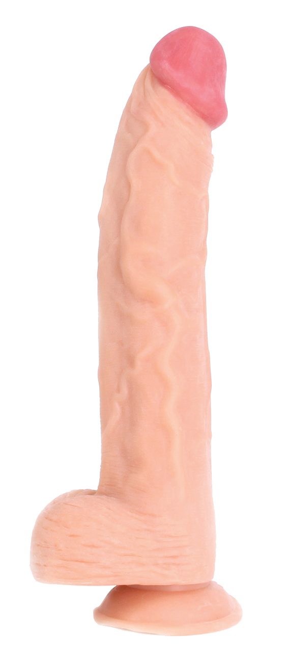 StRubber - Kiotos Cox Flesh Dildo 001 - 34.5х6 см (телесный)