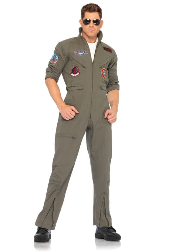 Leg Avenue Flight Suit Flight Suit LEGTG83702M/L - Літній костюм M/L (бежевий)