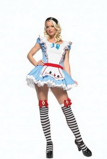 Leg Avenue LEG83393XS - Костюм Аліси Adorable Alice Costume, (блакитний)