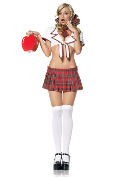 Leg Avenue Miss Prep School LEG53046XS/XP - Костюм величественного короля XS