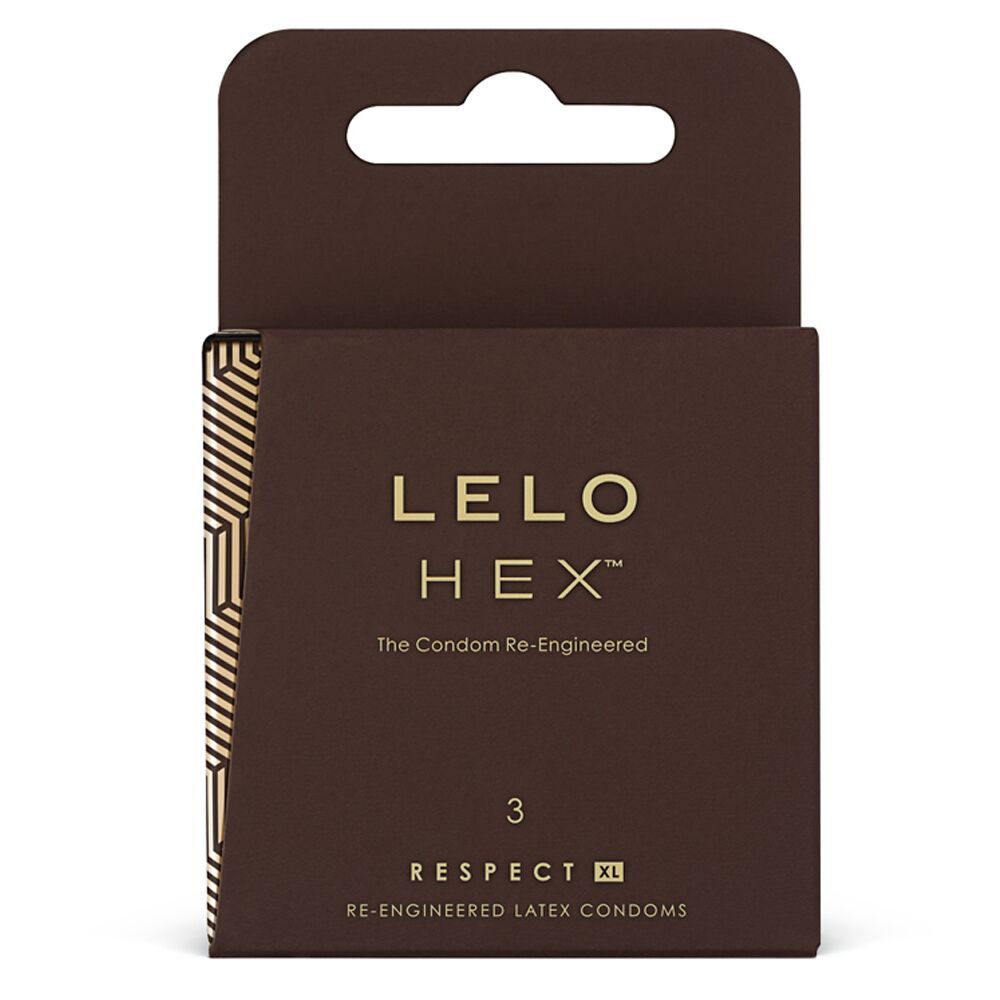 LELO HEX Condoms Respect XL, 3 шт