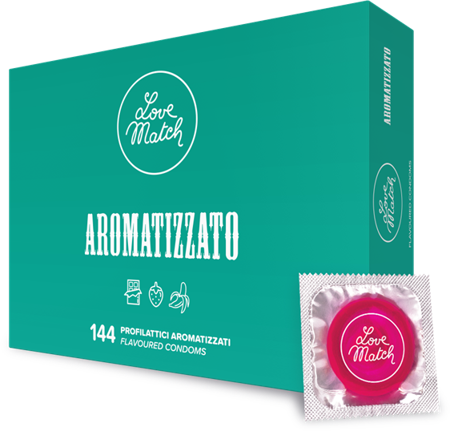 Love Match Aromatizzato (Flavoured), 1 шт (банан)