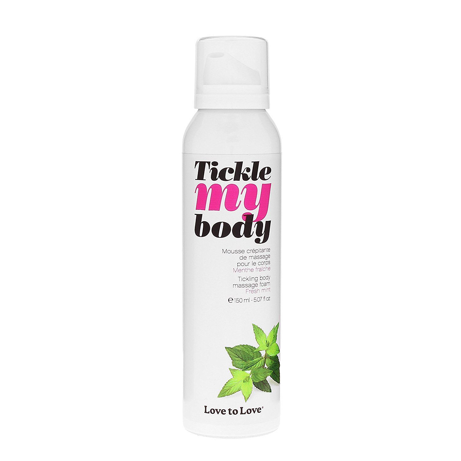 Love To Love Tickle My Body Fresh Mint - масажна піна, що зволожує, 150 мл.