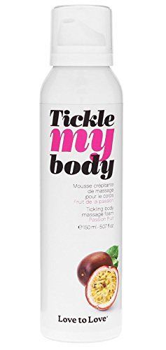 Love To Love Tickle My Body Passion Fruit - увлажняющая массажная пена,150 мл.