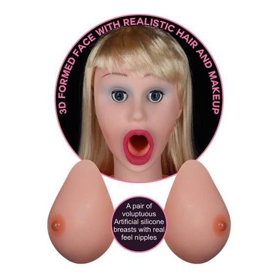 LoveToy - Silicone Boobie Super Love Doll - Секс-кукла